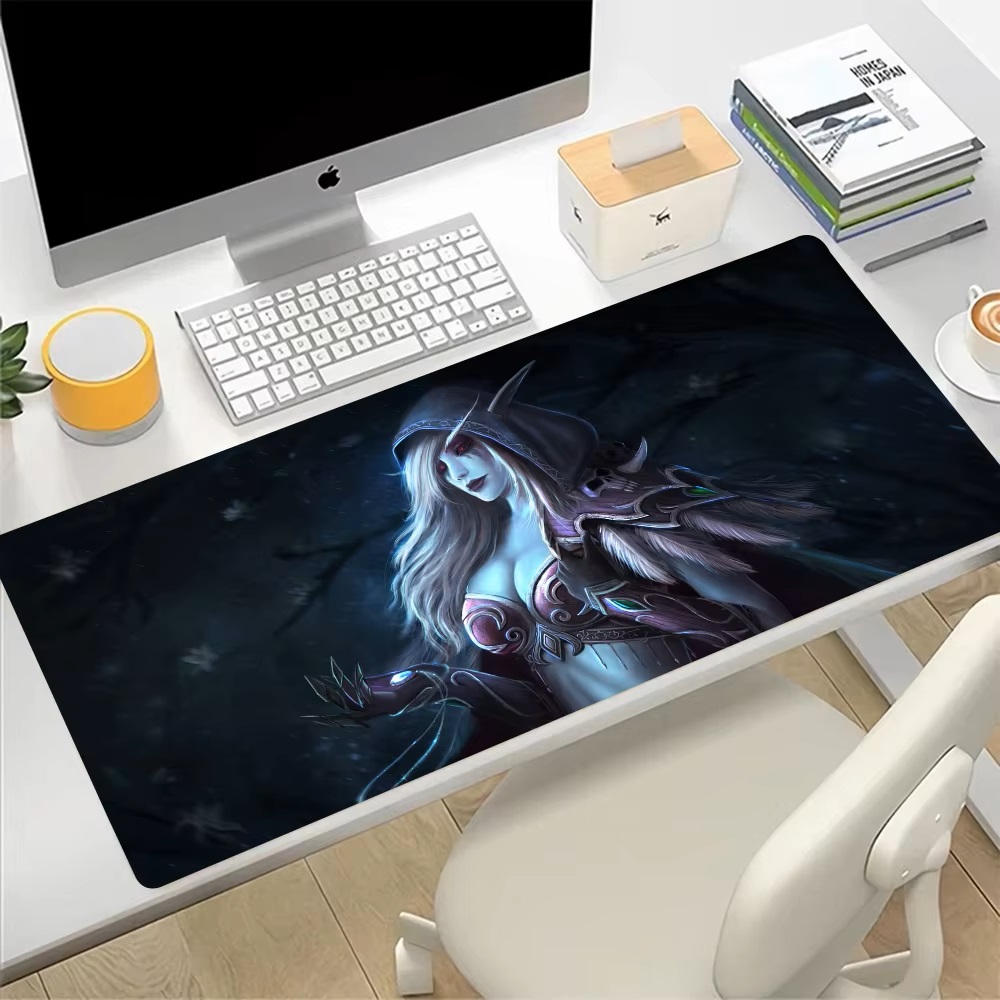 Pc Gaming World Of Warcraft - World of Warcraft-ゲーム用の大型マウスパッド,PC,ゲーマー,デスクトップコンピューター用のXXLキーボード