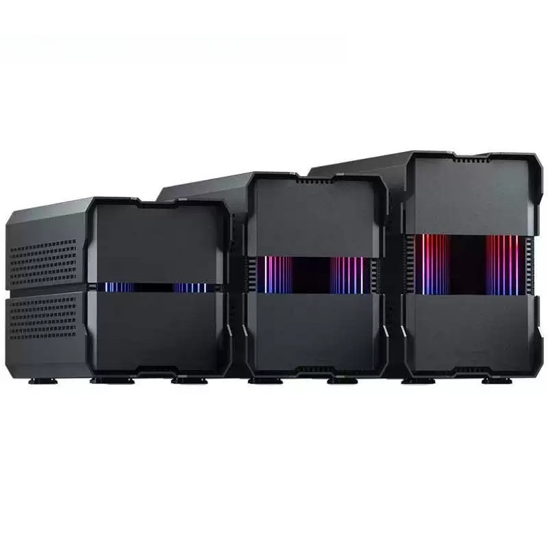Pc Gaming High End - ミニITXコンピューターケース、240mm水冷シャーシ、ハイエンドGPU対応コンパクトゲーミングPCタワー