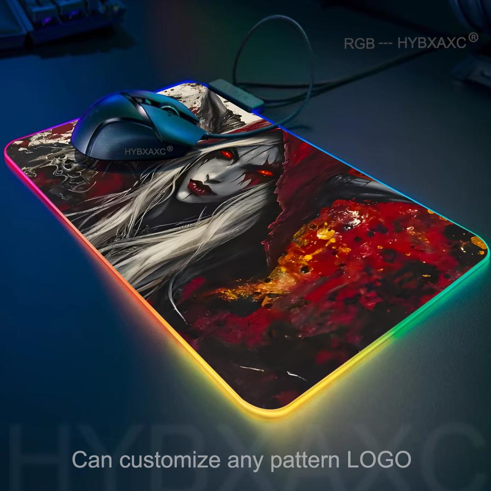 Pc Gaming World Of Warcraft - World of Warcraft シルバナス マウスパッド RGB