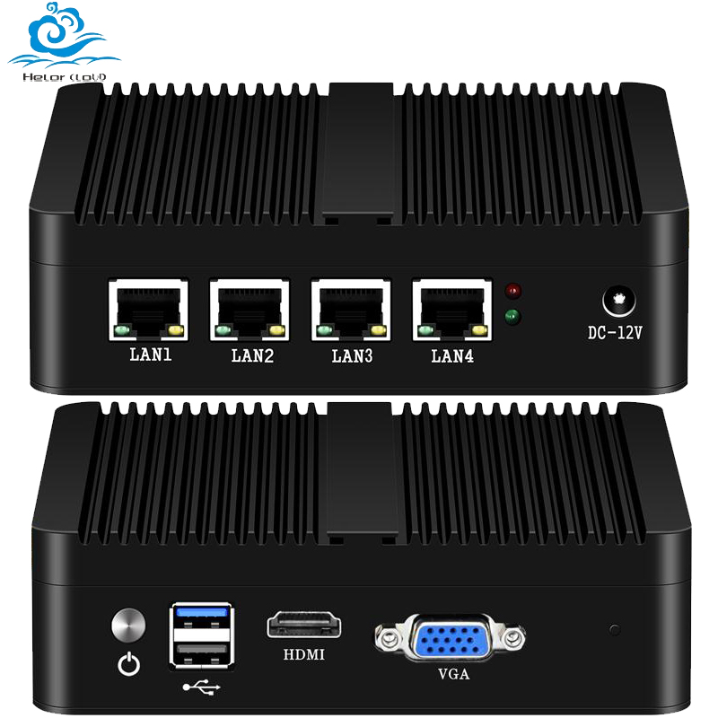 Pc Gaming High End - インテルセレロンJ1900/N2830搭載ミニPCファイアウォールアプライアンス、4x i225V/i226V NIC、1x HDMI搭載、Pfsense/OPNsenseソフトルーター対応