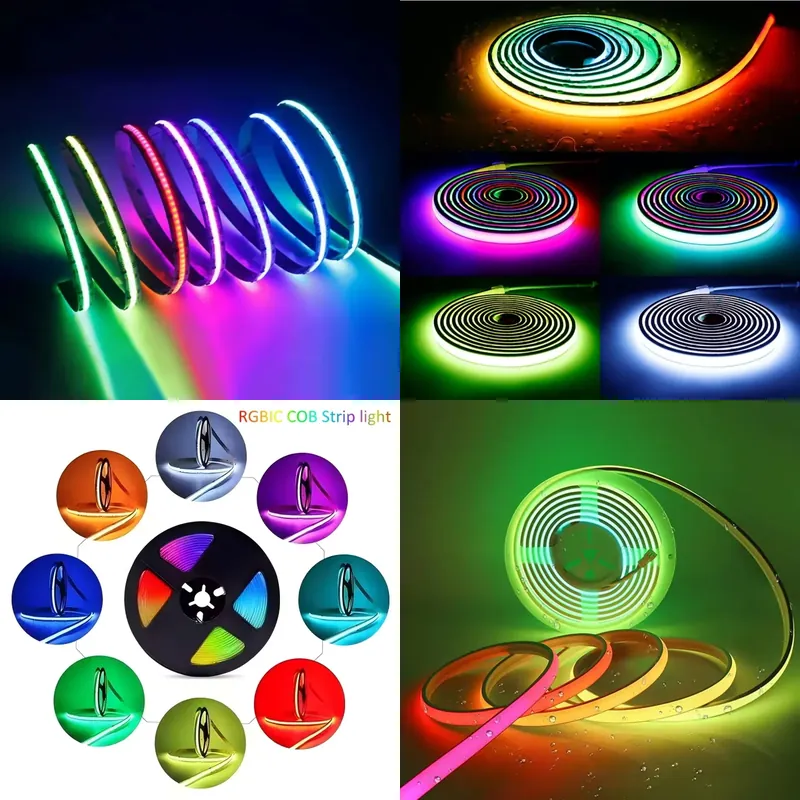 Rgb Light Strip - Banqcn最新高品質RGB ICフルカラーアドレス指定可能調光対応DC24V IP67屋外防水LEDネオンストリップライトロープチューブ