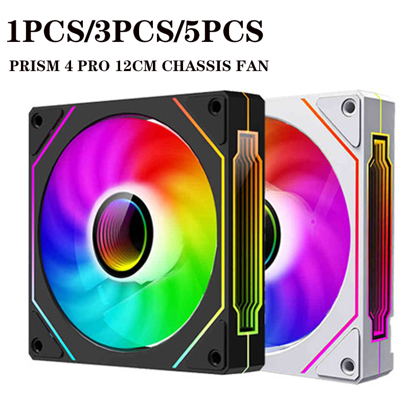 Pc Gaming Case - PRISM 4 PRO 120mm PWM ARGBケースファン