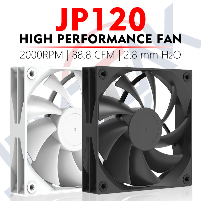 Pc Gaming Case - JUMPEAK JP120 120 ミリメートルファン 2000RPM 高速