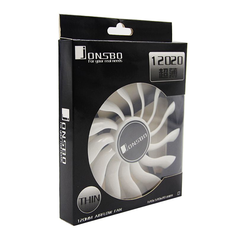 JONSBO 12020 120mm DC 12V 3Pin - Pc Gaming Case のレビューと価格