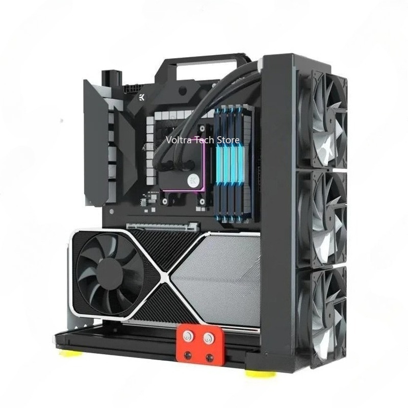 オープンエアコンピューターケースフレーム、ITX ATXマザ - Pc Gaming Case のレビューと価格