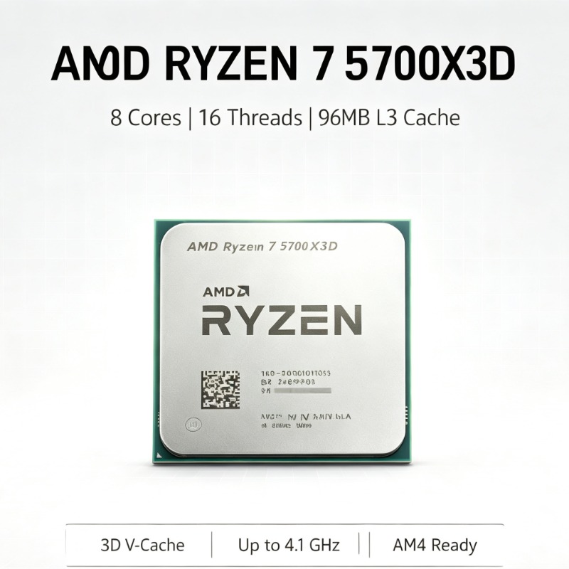 AMD R7 5700X デスクトッププロセッサ ソケットA - Pc Gaming High End のレビューと価格