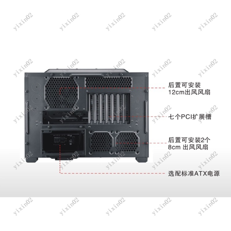 ATX マザーボード対応 コンピューターケース - 横型レイ - Pc Gaming Case のレビューと価格