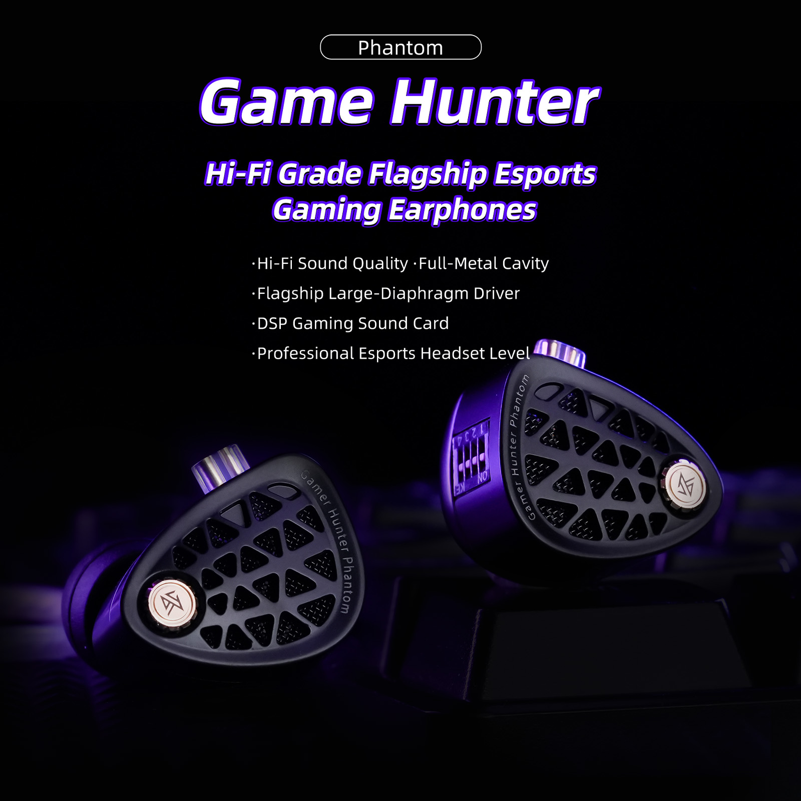 KZ Phantom HiFiグレード フラッグシップeスポ - Pc Gaming Earphones のレビューと価格