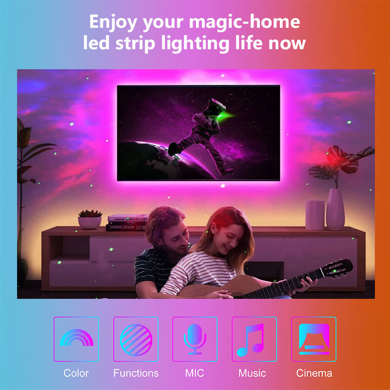 STTLスマートテレビLEDストリップライト2.5M RGB - Rgb Light Strip のレビューと価格