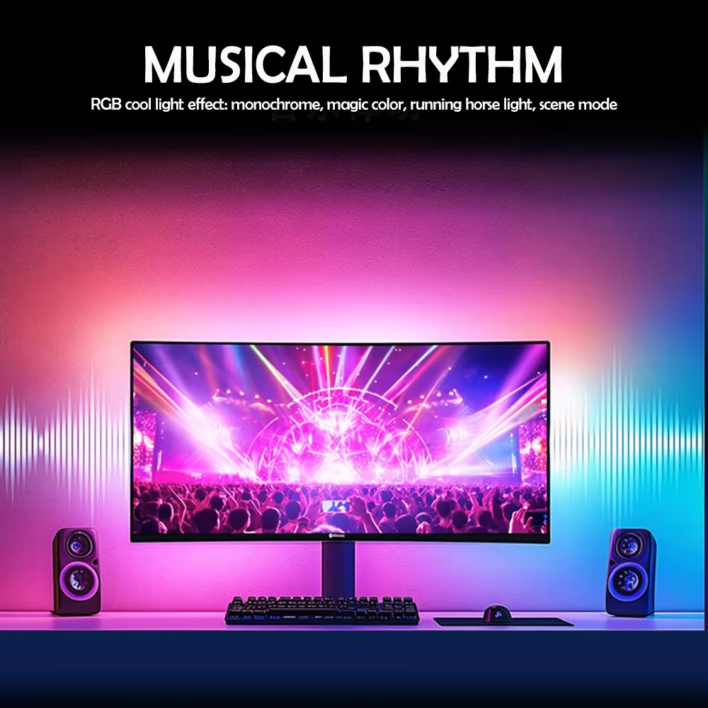 RGB ゲーミングライト ストリップ モニター バックライト - Rgb Light Strip のレビューと価格