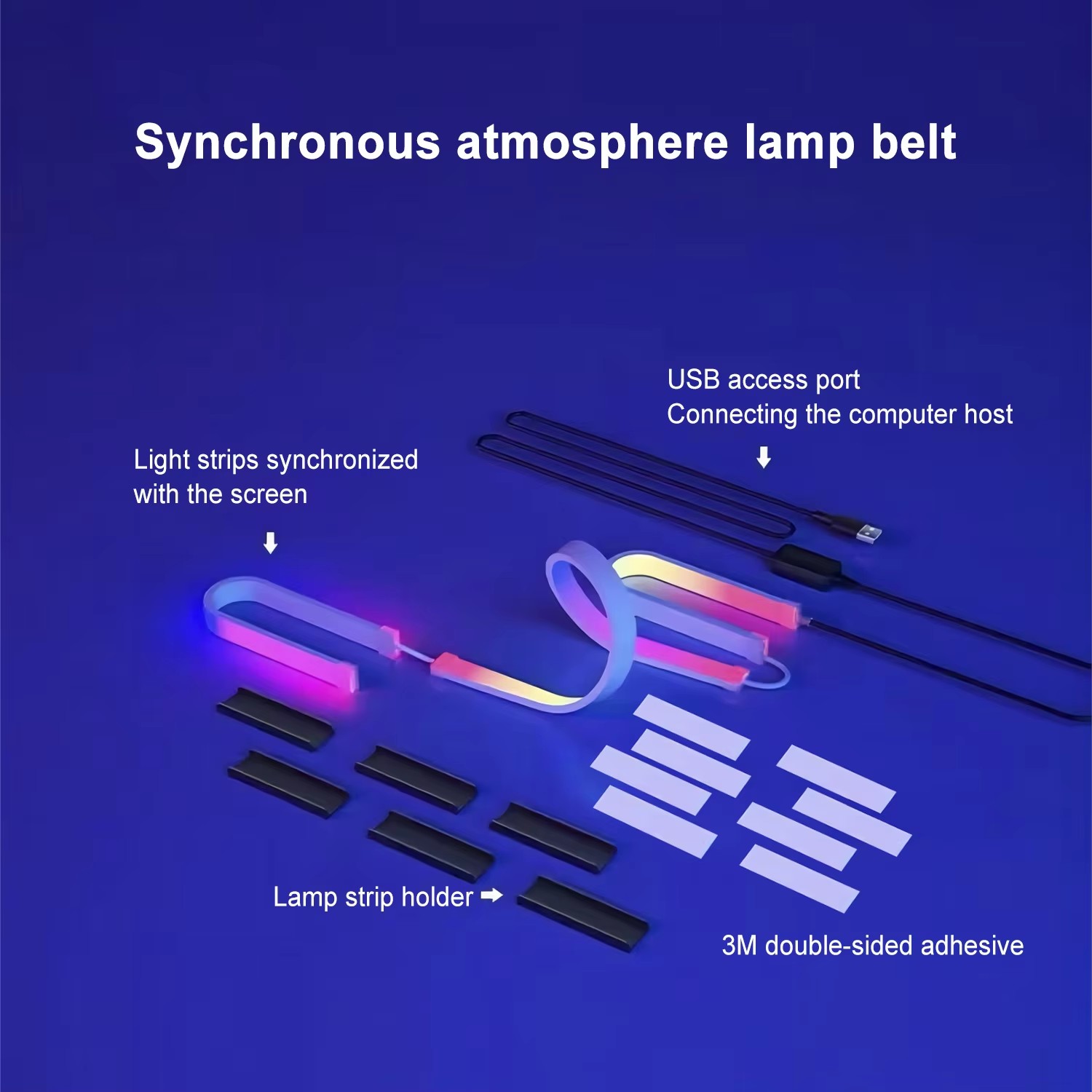 RGB ゲーミングライト ストリップ モニター バックライト - Rgb Light Strip のレビューと価格
