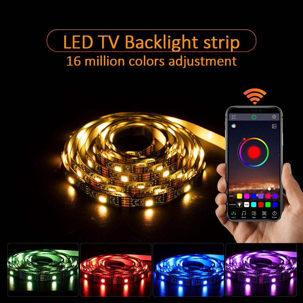 STTL テレビ用バックライト 5V RGBテープランプ テ - Rgb Light Strip のレビューと価格