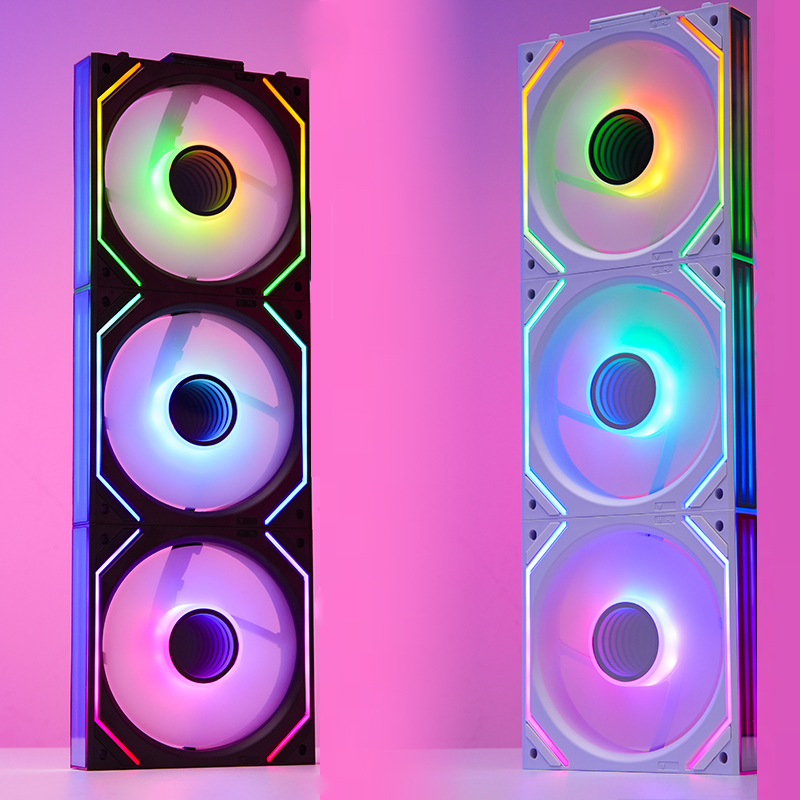 120mm ARGB PCケースファン インフィニティミラー - Pc Gaming Case のレビューと価格