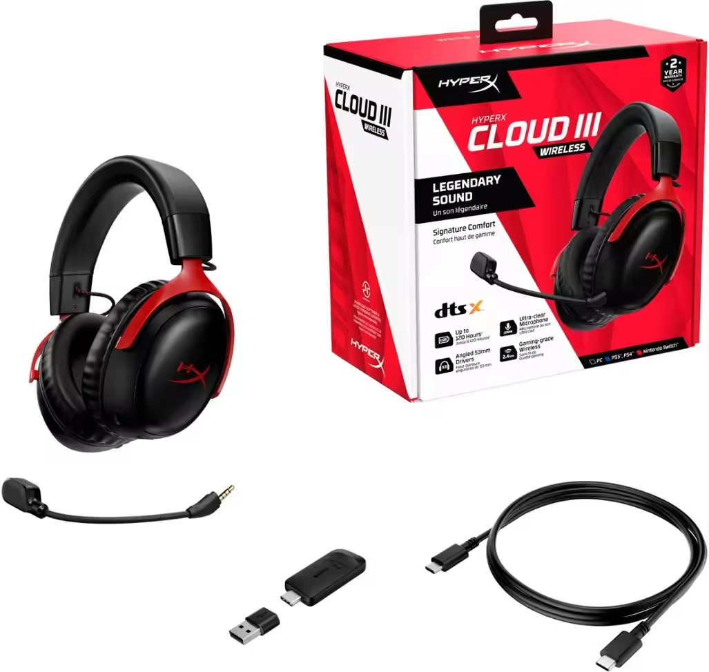 HyperX Cloud 3 77Z46AA 77Z45AA - Pc Gaming Earphones のレビューと価格