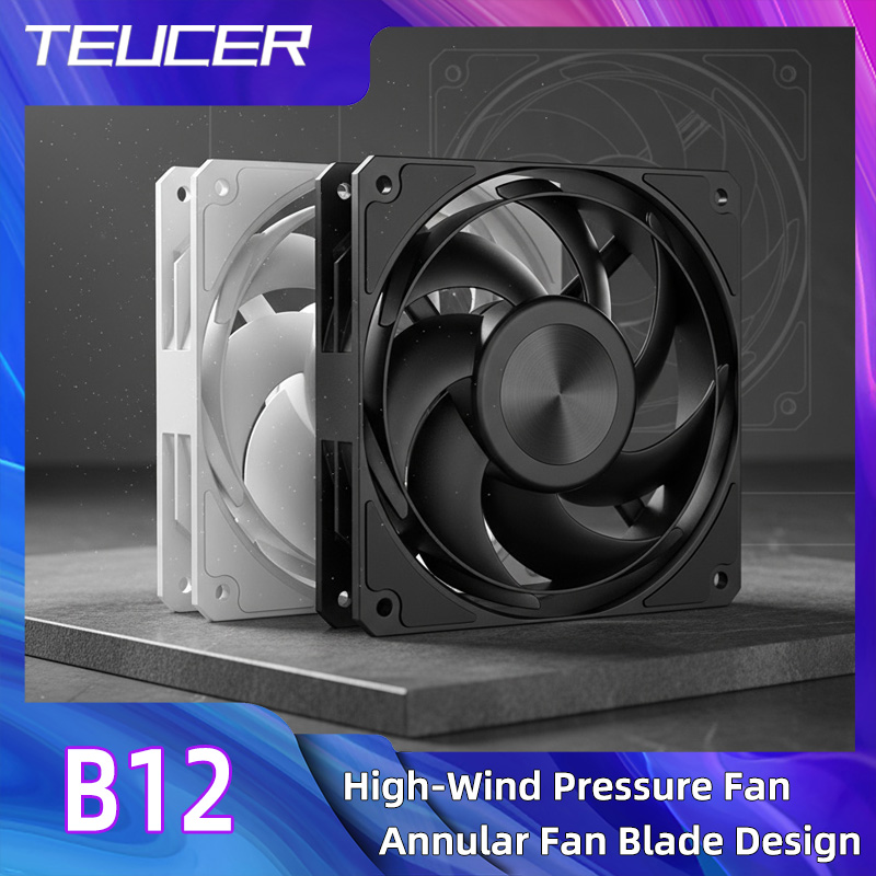 TEUCER コンピュータ CPU クーラー ファン 120 - Pc Gaming Case のレビューと価格