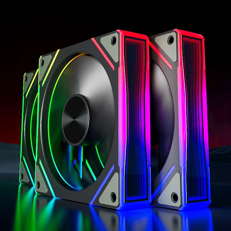 TEUCER Prism S1 ARGB 120mm (12 - Pc Gaming Case のレビューと価格