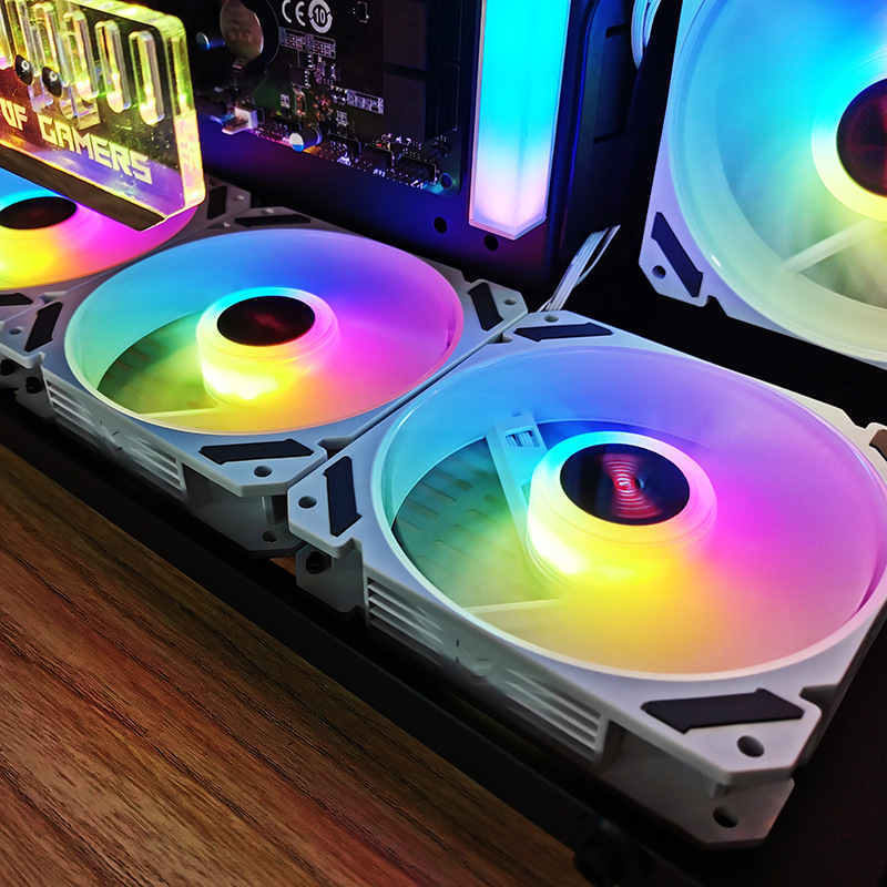 ARGB 120mmケースファン 5V 3PIN マザーボー - Pc Gaming Case のレビューと価格